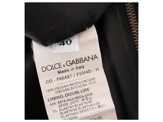 Vestido ajustado con estampado Wild Rose de Dolce & Gabbana Negro Rosa - vista 7