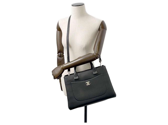 Chanel Neo Executive Tote Bag Schwarz - Ansicht 4