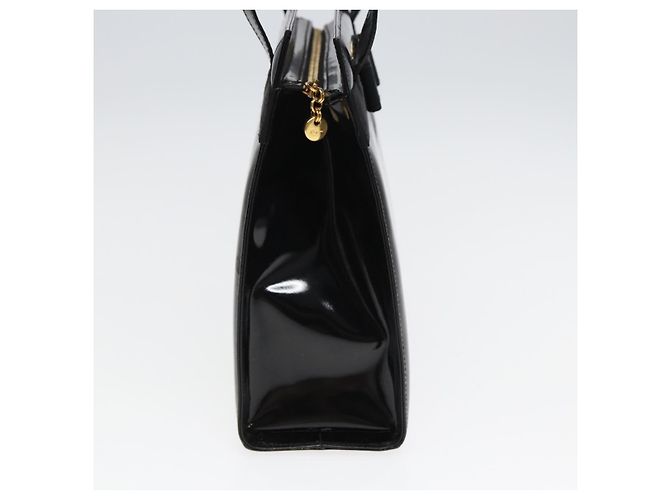 Borsa a Spalla Salvatore Ferragamo Smalto Nero Auth bs16136 - vista 5