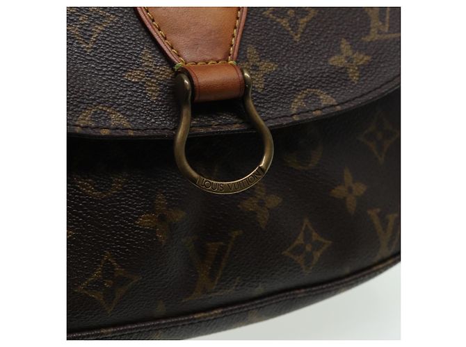 Saint-Cloud LOUIS VUITTON Monogram Saint Cloud GM Borsa a Spalla M51242 LV Auth fm3576 Monogramma - vista 19