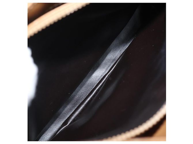 Céline Borsa a spalla in tela Macadam CELINE beige Auth 83128 - vista 22
