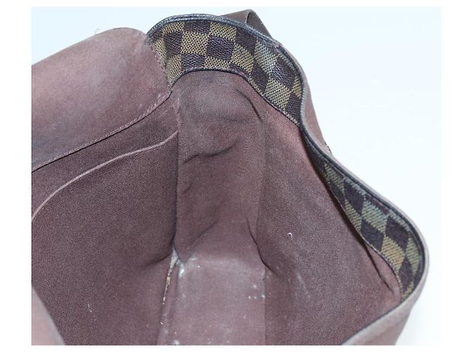LOUIS VUITTON Borsa a Spalla Damier Ebene Abbesses N45257 LV Auth yk13447 - vista 20