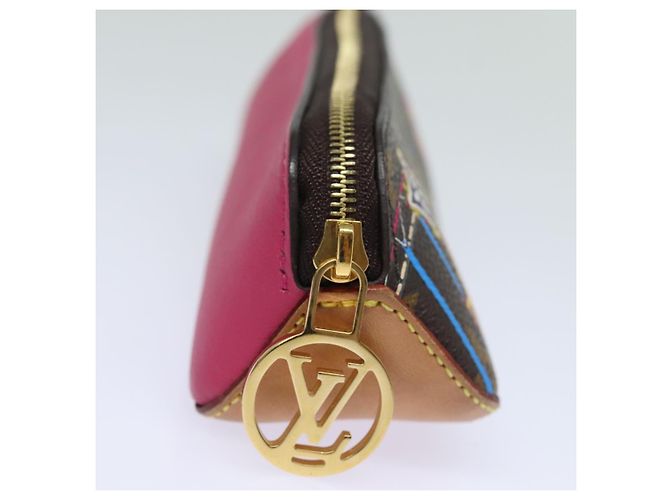 LOUIS VUITTON Monogram Vivienne Trousse Elizabeth Pen Case GI0539 LV Auth 84129 - view 3