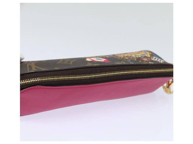 LOUIS VUITTON Monogram Vivienne Trousse Elizabeth Pen Case GI0539 LV Auth 84129 - view 5