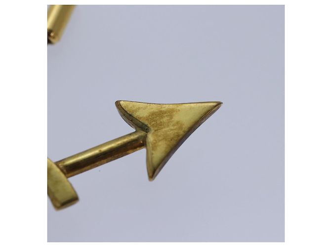 Spilla a freccia CHANEL metallo dorato CC Auth am6488 D'oro - vista 6