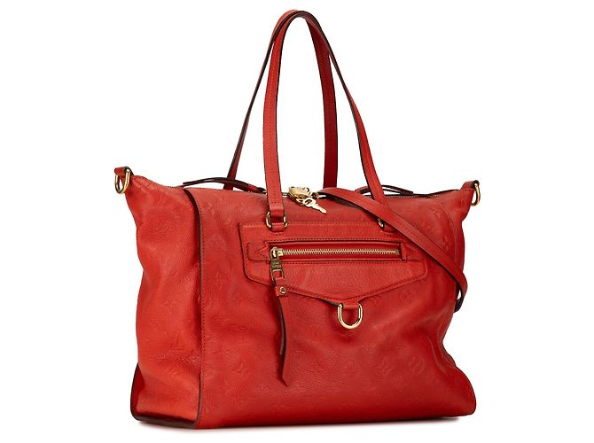 Borsa Lumineuse PM in Monogram Empreinte Rossa di Louis Vuitton Rosso - vista 2