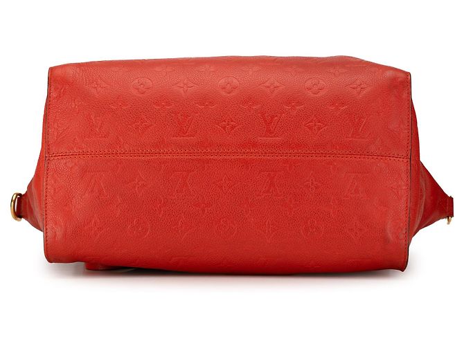 Borsa Lumineuse PM in Monogram Empreinte Rossa di Louis Vuitton Rosso - vista 4