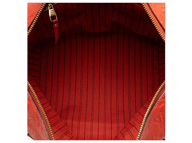 Borsa Lumineuse PM in Monogram Empreinte Rossa di Louis Vuitton Rosso - vista 5