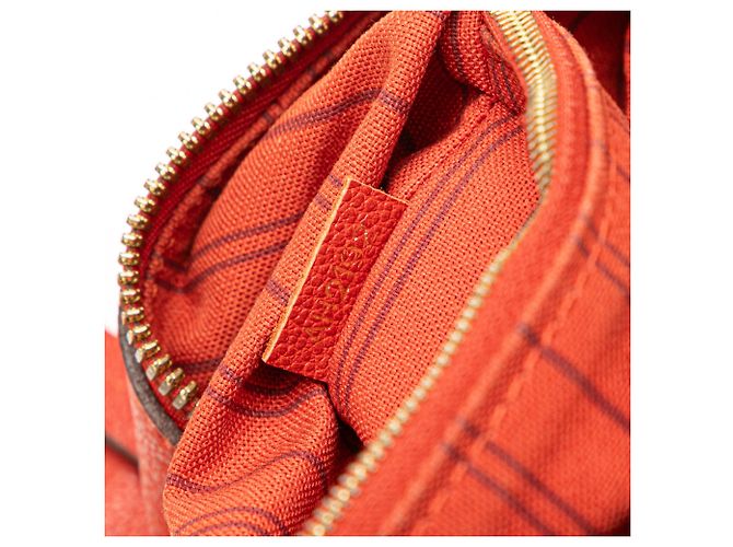 Borsa Lumineuse PM in Monogram Empreinte Rossa di Louis Vuitton Rosso - vista 7