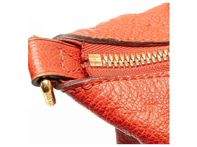 Borsa Lumineuse PM in Monogram Empreinte Rossa di Louis Vuitton Rosso - vista 8
