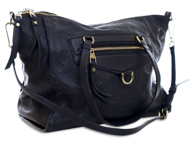 Borsa PM Lumineuse in Monogram Empreinte blu Louis Vuitton - vista 2