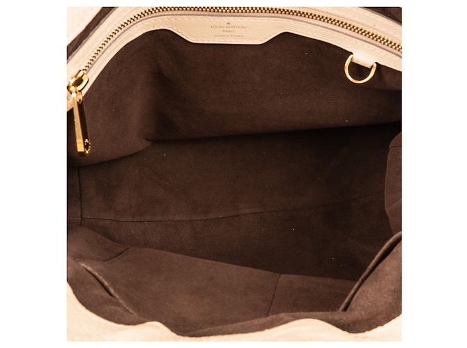 Borsa a Spalla Mahina Monogram Cirrus di Louis Vuitton Beige - vista 10