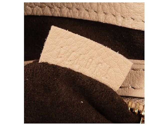 Borsa a Spalla Mahina Monogram Cirrus di Louis Vuitton Beige - vista 13