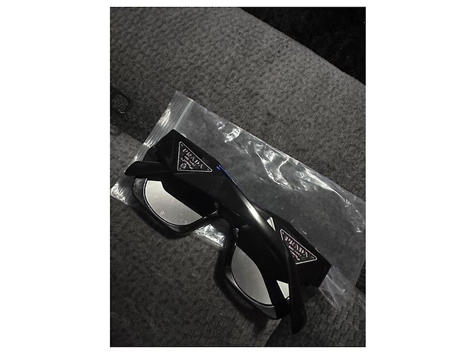 Prada Sonnenbrille quadratisch schwarz - vue 2
