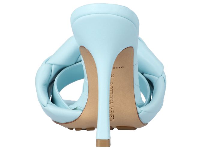 Mule Lido blu di Bottega Veneta - vista 4