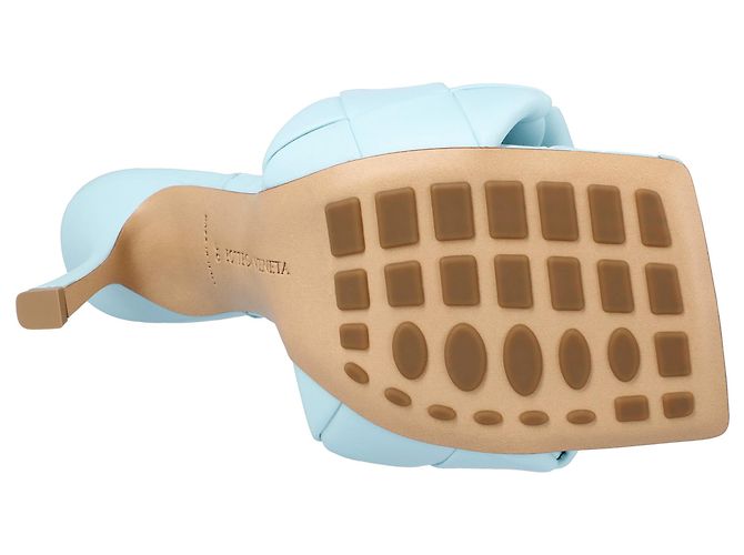 Mule Lido blu di Bottega Veneta - vista 5