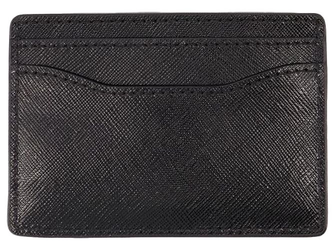 Tarjetero - Marc Jacobs - Cuero - Negro - vista 2