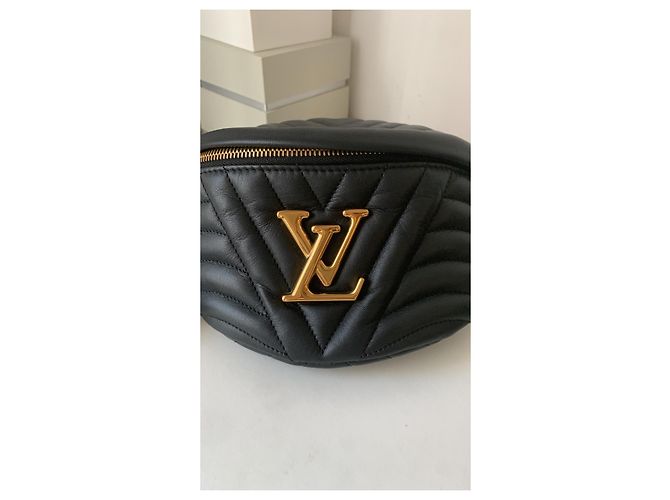 Louis Vuitton Banane Schwarz Leder - Ansicht 2
