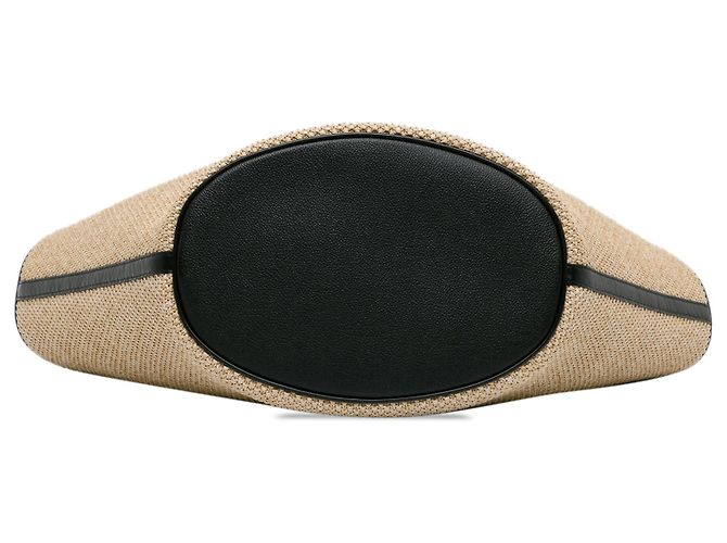 Louis Vuitton Marrom Ráfia Saint Jacques Bege - vista 4