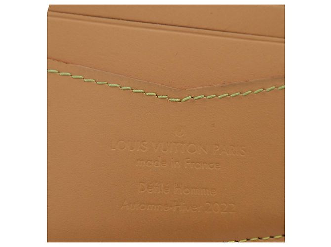 Slender Billetera delgada de monograma borroso marrón Louis Vuitton Castaño - vista 7