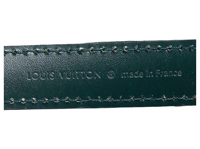 Louis Vuitton Taiga Dark Green Leather Shoulder Strap - view 5