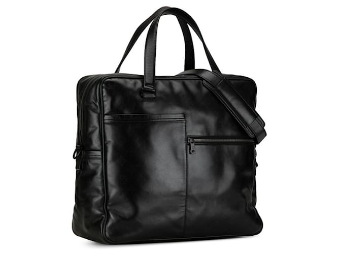 Borsa Diffille Upton in pelle Monogram Louis Vuitton Nero Monogramma - vista 3