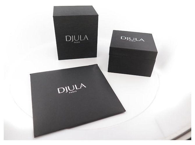 NOVE MONO ANELLO DJULA PIERCING D'ORECCHIO BARRA OCCHIO EA76456-WG ORO DIAMANTI Argento - vista 13