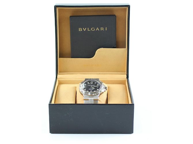 Bulgari Relógio Bvlgari Diagono Scuba Prata - vista 10