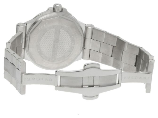 Bulgari Relógio Bvlgari Diagono Scuba Prata - vista 9