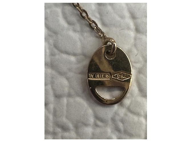 Collana Damiani in ceramica bianca oro e diamanti Bianco - vista 3