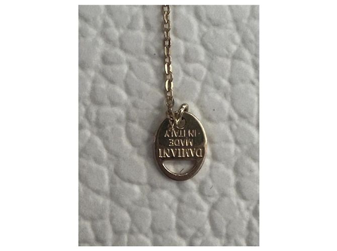Collana Damiani in ceramica bianca oro e diamanti Bianco - vista 6