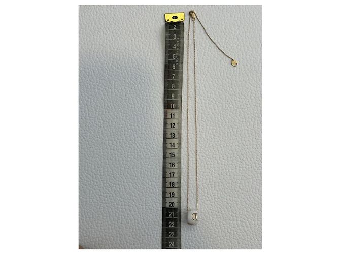 Collana Damiani in ceramica bianca oro e diamanti Bianco - vista 7