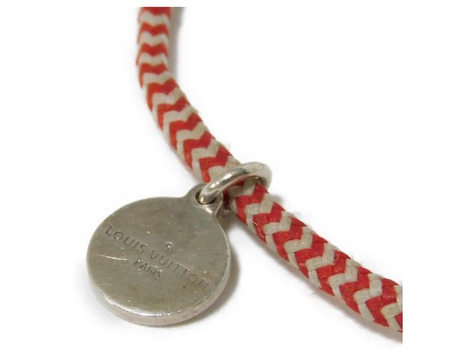Lockit Bracciale charm in argento 925 Louis Vuitton Rosso - vista 10