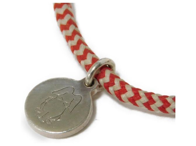 Lockit Bracciale charm in argento 925 Louis Vuitton Rosso - vista 11