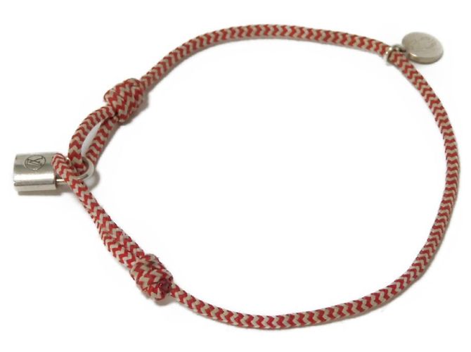 Lockit Bracciale charm in argento 925 Louis Vuitton Rosso - vista 2