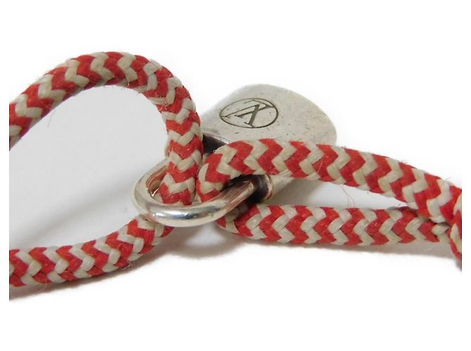 Lockit Bracciale charm in argento 925 Louis Vuitton Rosso - vista 7