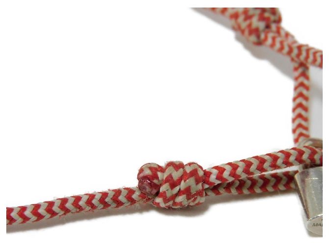 Lockit Bracciale charm in argento 925 Louis Vuitton Rosso - vista 9