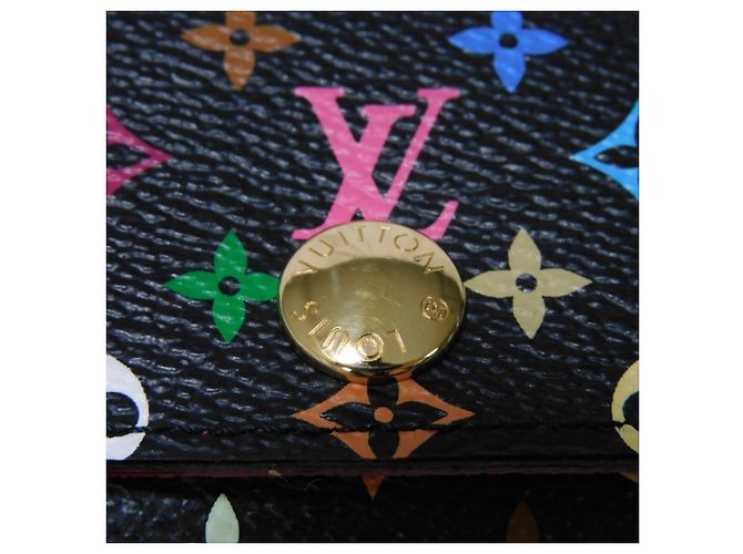 Estuche para llaves Multicle 4 de Louis Vuitton Negro Roja Multicolor - vista 12