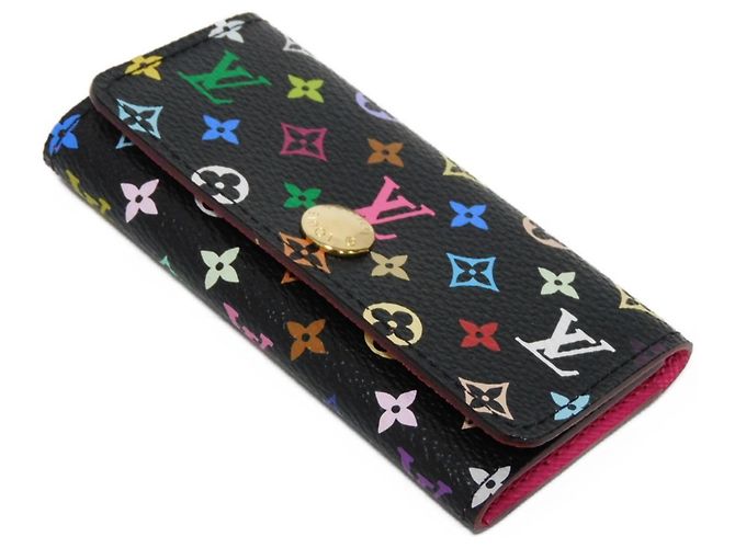 Estuche para llaves Multicle 4 de Louis Vuitton Negro Roja Multicolor - vista 4