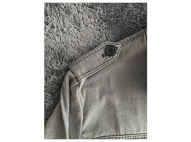 Raf Simons SS2004 "May The Circle Be Unbroken" Military Button Down Siddhartha Returned. Grey - view 6
