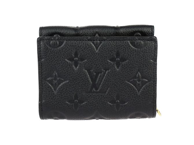 Metis Portafoglio pieghevole Louis Vuitton Monogram Empreinte Nero - vista 3