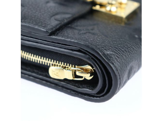 Metis Portafoglio pieghevole Louis Vuitton Monogram Empreinte Nero - vista 5