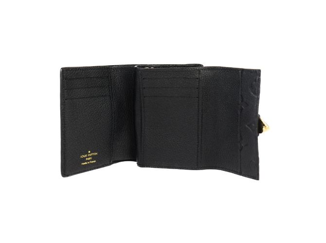 Metis Portafoglio pieghevole Louis Vuitton Monogram Empreinte Nero - vista 8