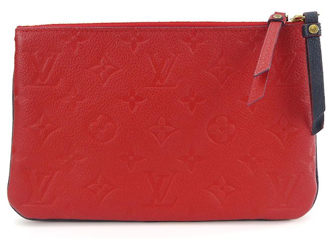 Monogram Empreinte Schultertasche von Louis Vuitton Rot - Ansicht 3