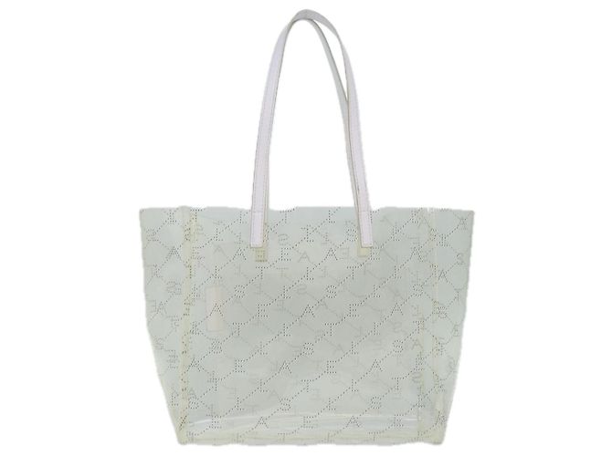 Autre Marque Borsa tote Stella MacCartney in vinile trasparente Auth bs16194 - vista 13