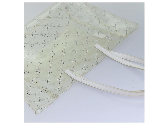 Autre Marque Borsa tote Stella MacCartney in vinile trasparente Auth bs16194 - vista 6