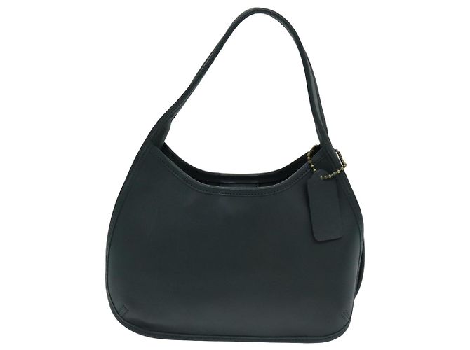 Coach Borsa a mano in pelle verde Auth am6541 - vista 13