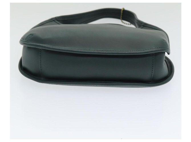 Coach Borsa a mano in pelle verde Auth am6541 - vista 5