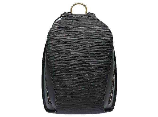 LOUIS VUITTON Epi Mabillon Zaino Nero M52232 LV Auth 84182 - vista 13