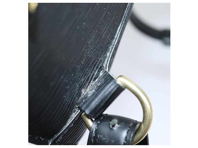 LOUIS VUITTON Epi Mabillon Zaino Nero M52232 LV Auth 84182 - vista 9